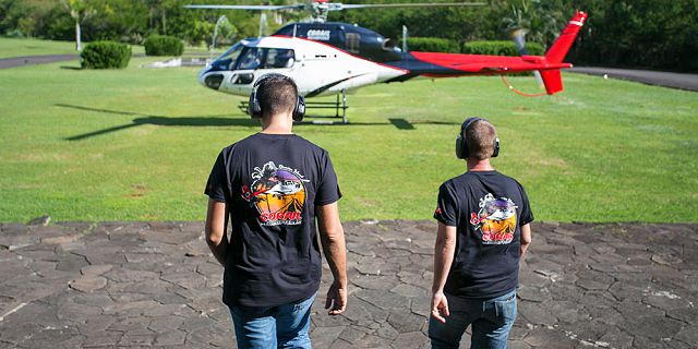 Group helicopter airport transfer (12)